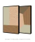 Imagem do Conjunto 2 Quadros Decorativos - Gran Adobe e Minimal Adobe