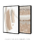 Conjunto 2 Quadros Decorativos - Pinceladas Sense J e G