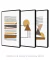 Conjunto 3 Quadros Decorativos - 7F Boho