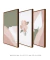 Conjunto 3 Quadros Decorativos - Camelia I, Ramo Camelia e Camelia II