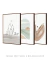 Imagem do Conjunto 3 Quadros Decorativos - Casal e 2 Dogs, Mar Suave, Sense A