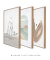 Conjunto 3 Quadros Decorativos - Casal e 2 Dogs, Mar Suave, Sense A - loja online