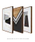 Conjunto 3 Quadros Decorativos - Cimentizze, Remate Noir I, Cimentizze Black