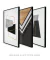 Conjunto 3 Quadros Decorativos - Cimentizze, Remate Noir I, Cimentizze Black na internet