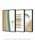 Conjunto 3 Quadros Decorativos - Esperança Tropical, Temporadas, Cálido I - comprar online