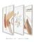 Conjunto 3 Quadros Decorativos - Viveste 5, Ramos Clivias, Viveste 6 na internet