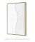 Quadro Decorativo Abstrato Linhas Tranquilas II V - loja online