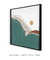 Quadro Decorativo Abstrato Vista Interior I quadrado na internet