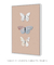 Quadro Decorativo Borboleta Romântica - Larissa Ferreira Art Quadros