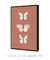 Imagem do Quadro Decorativo Borboleta Terracota