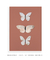Quadro Decorativo Borboleta Terracota - comprar online