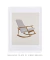 Quadro Decorativo Cadeira de balanço - Sossegar - comprar online