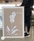 Quadro Decorativo Flor Orquídea Neutra - comprar online