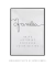 Quadro Decorativo Frase Família Descrita - comprar online