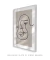Quadro Decorativo Line Art Expressão 04 na internet