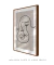 Quadro Decorativo Line Art Expressão 04