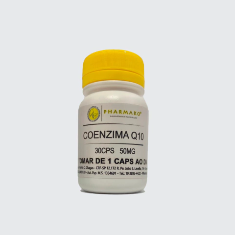 Coenzima Q10 50mg 30 Cápsulas