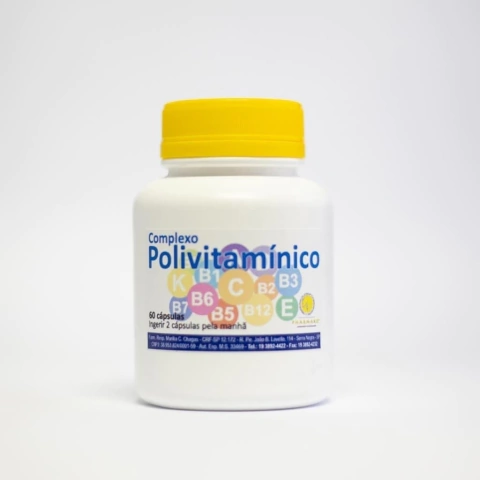 Complexo Polivitamínico - 60 cápsulas