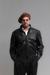 BOMBER EM COURO PRETO // VESTE G na internet