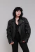 JAQUETA BIKER COURO LEGITIMO // VESTE G - MADAME SATTAN