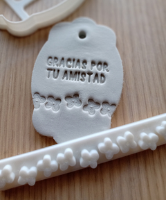 Sello Guarda de Flores - CutterMakers en internet