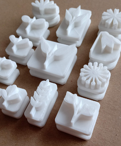 Kit de sellos Floral - CutterMakers - comprar online