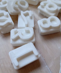 Kit Sellos Números 03 - CutterMakers en internet