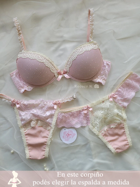 Conjunto amour (push up + 2 less) - comprar online