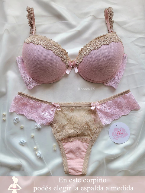 Conjunto Amour (push up + less ancha) - comprar online