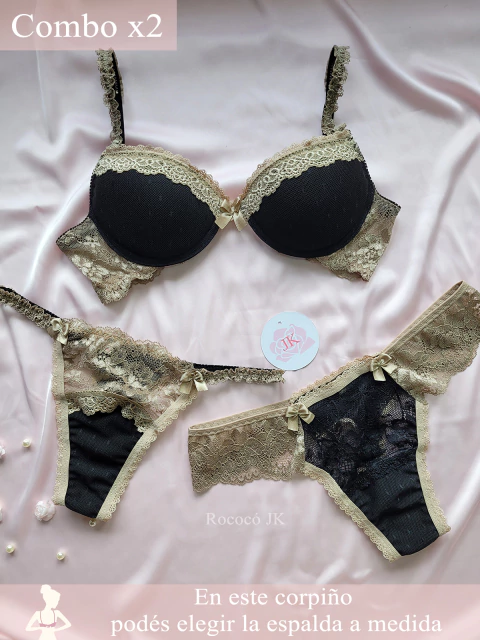 Conjunto Amour (push up + 2 less) - comprar online