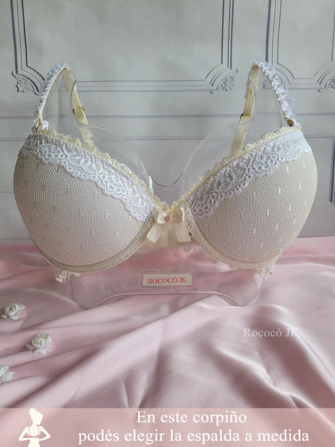Corpiño Amour (taza soft) Colores - Rococo JK