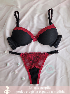 Conjunto Amour (push up + regulable less) - comprar online