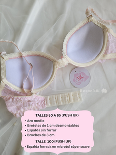 Conjunto Amour (push up +regulable less) - Rococo JK