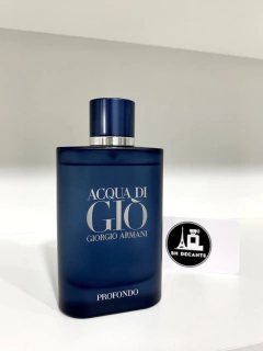 ACQUA DI GIÒ - PROFONDO - GIORGIO ARMANI - DECANT - comprar online
