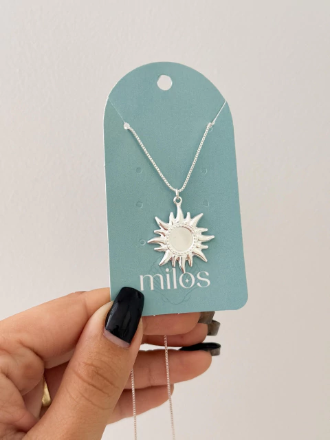 Colar Sol Espelhado - comprar online