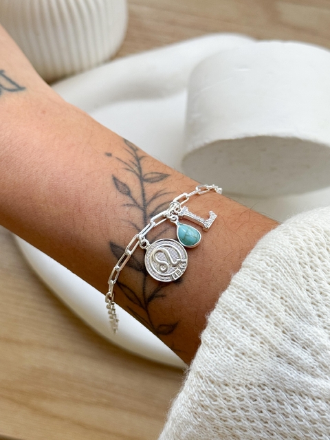 Pulseira Signos com Inicial - comprar online