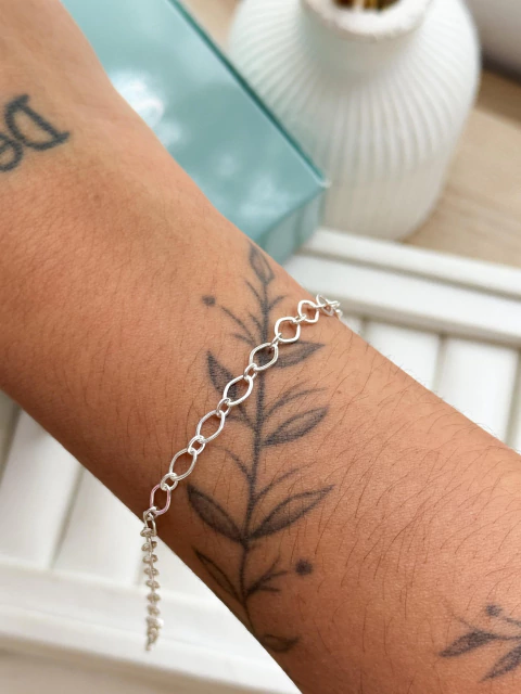 Pulseira Corrente Geométrica - comprar online