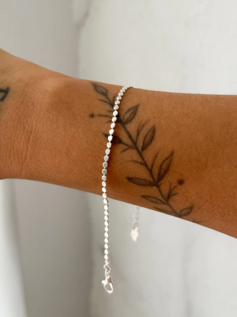 Pulseira Correntinha Pontilhada - comprar online