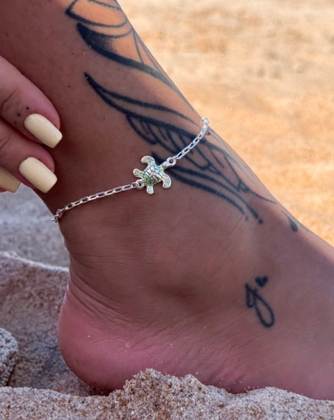 Tornozeleira Tartaruga - comprar online