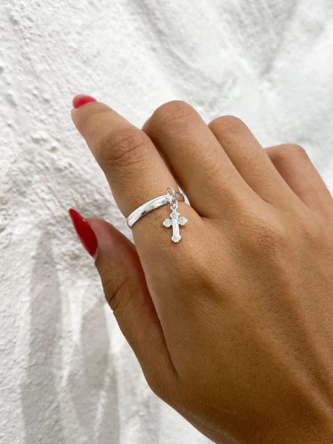 Anel Crucifixo Penduradinho - comprar online