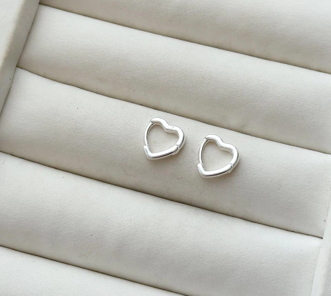 Argolinha Coração P - comprar online