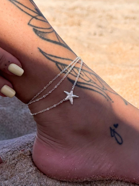 Tornozeleira Tripla Estrela do Mar - comprar online