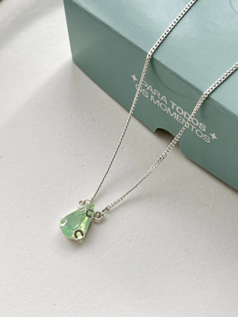 Choker Pedra Verde - comprar online