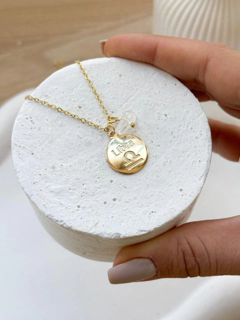 Colar Signos no Banho de Ouro - comprar online