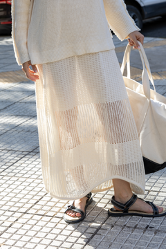 Pollera Sandro | Cruda - ÖLGA Essentials