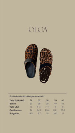 PREVENTA Zueco Lena | Pelo Leopardo - Reservá los tuyos, recibilos a partir del 22.04 - ÖLGA Essentials