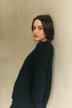 Sweater Saul | Negro - ÖLGA Essentials