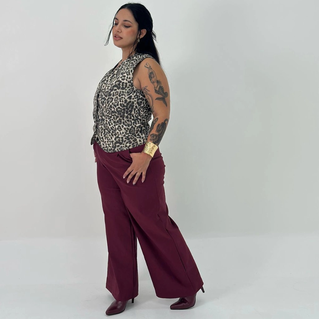 PANTALON SASTRERO WIDE LEG