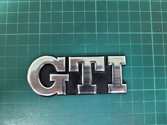 Emblema Gti Escovado Traseiro Gol GTI G2 "Bola"