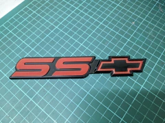 Kit 3 Emblemas SS Chevrolet S10 americana